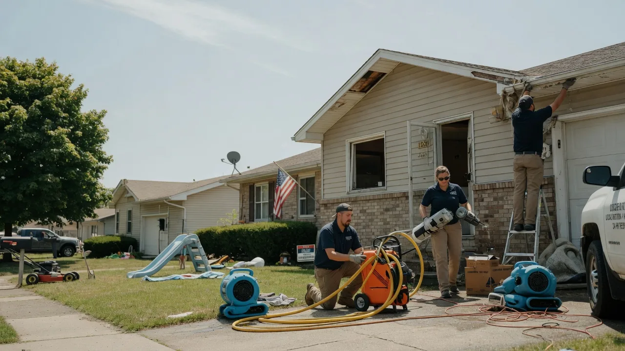 Water Damage Restoration in Rhodes, MI near me